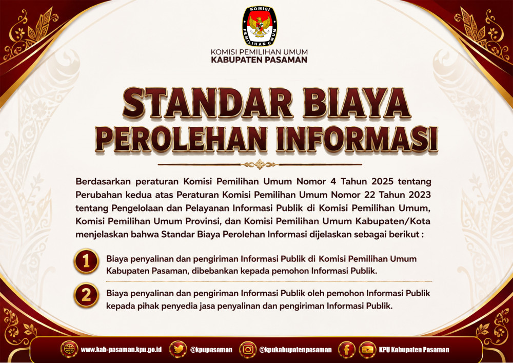 Standar biaya operasional